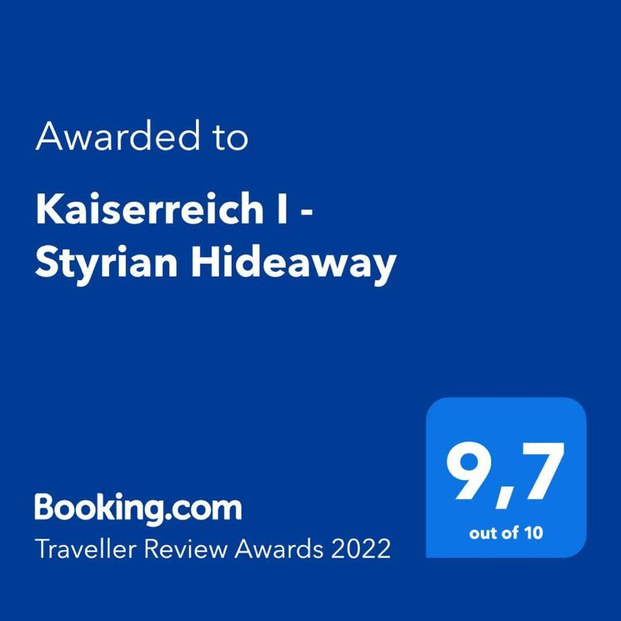 Kaiserreich I - Styrian Hideaway Грац Экстерьер фото